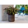 Pottery Pots Rough Charlie ronde plantenbak zwart